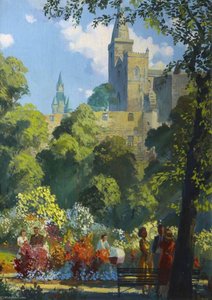 Dunfermline Abbey And Pittencrieff Park — Frederick Donald Blake