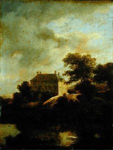 Landscape With Country House — Jacob Isaackszoon Van Ruisdael