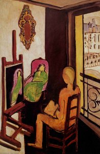 Le Peintre dans son atelier Huile sur Toile pmdam