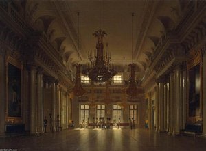 The Fieldmarshals' Hall In The Winter Palace — Sergey Konstantinovich Zaryanko, Baroque Style