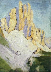 Aiguilles d'Ansabère au matin