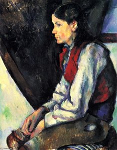 Boy In A Red Vest — Paul Cézanne