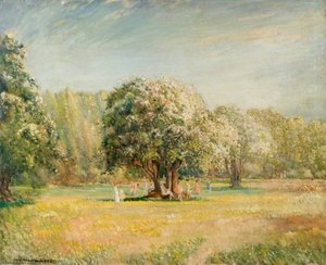 Blossom Time, Epping Forest, Essex — William Brown Macdougall