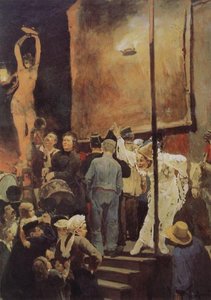 Acrobats (on A Holiday Near Paris) — Victor Vasnetsov