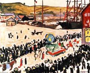 Carnival On The Beach (also Known As Carnival At Fécamp) — Albert Marquet
