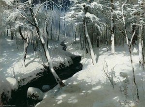 Forest Stream — Andrei Nikolaevich Shilder