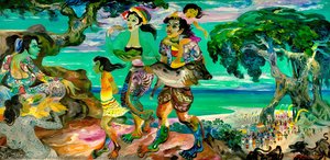 Hog Market — Hendra Aprida Gunawan, Contemporary Realism