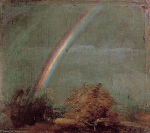 Landscape With A Double Rainbow — John Constable