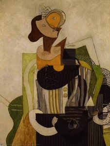 Woman With A Guitar 1 — Georges Braque