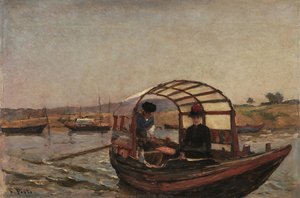 On the sandbank, Douro