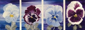 Pansies — Michele Elizabeth Field