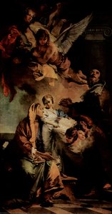 The Education Of The Virgin — Giambattista Tiepolo