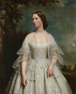 Ann Margaret Forbes Leslie, Wife Of Alexander Forbes Irvine, 20th Laird Of Drum — John Graham Gilbert