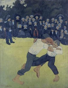 The Wrestling Bretons — Paul Sérusier