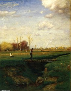 A Short Cut, Watchung Station, N.j. — George Innes