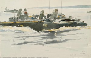 Amtracs Going In — Colonel Peter Michael Gish Usmcr