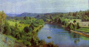 The River Oyat — Vasily Dmitrievich Polenov