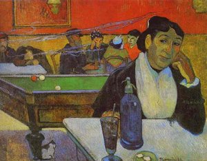 Night Café At Arles — Eugène Henri Paul Gauguin, Post-impressionism