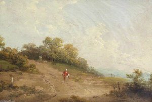 A Sandy Track — George Morland