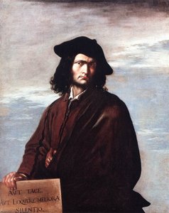 Self-portrait As Philosopher Of Silence — Salvator Rosa, Baroque Romanticism