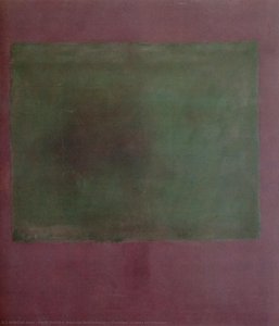 Untitled (green On Maroon) — Mark Rothko