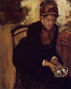 Portrait Of Mary Cassatt — Edgar Degas, Impressionist Realism