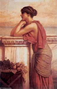 By The Wayside — R.b.a John William Godward