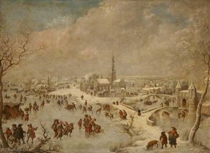 Winter Scene — Jan Griffier I