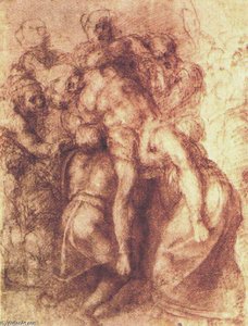 Descent From The Cross — Michelangelo Buonarroti, High Renaissance