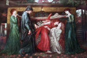 Dante's Dream — Dante Gabriel Rossetti, Pre-raphaelite Brotherhood