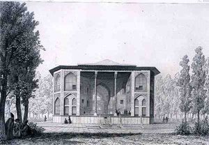 Pavilion Of The Eight Paradises, In Isfahan — Pascal Xavier Coste