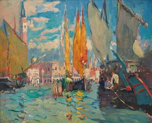 View Of Venice — Adrien Jean Le Mayeur De Merprès