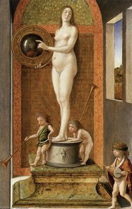 Four Allegories: Prudence (or Vanity) — Giovanni Bellini