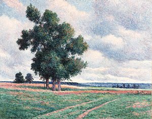 The Plain Of Grsillons — Maximilien Luce