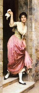 The Farewell — Eugen Von Blaas