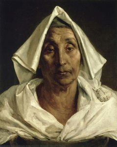 Old Italian Woman — Théodore Géricault