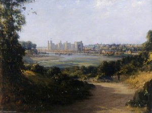 Caernarvon Castle at the Investiture