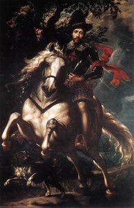 Equestrian Portrait Of Giancarlo Doria — Peter Paul Rubens