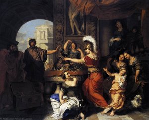 Achilles Discovered among the Daughters of Lycomedes