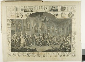 Plate Two, From The Analysis Of Beauty — William Hogarth