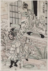 The Tale Of The Magical Fox In Three Countries — Katsushika Hokusai, Ukiyo-e