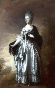 Isabella (1748–1819), Viscountess Molyneux, 1st Countess Of Sefton — Thomas Gainsborough, Rococo Portrait