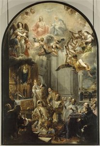 La messe de fondation de l'ordre des Trinitaires