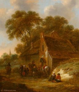 A Country Inn — Cornelis Dusart