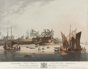 Cape Coast Castle, A British Settlement On The Gold Coast, Africa