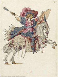 Amazon On Horseback — Jacques Bellange