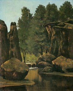 Landscape — Gustave Courbet