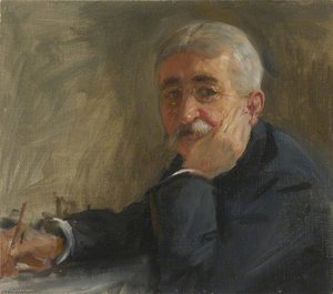 Stephen Pichon (1857–1933), French Foreign Minister (preparatory Study For 'the Supreme War Council In Session At Versailles On 3rd July 1918' And 'armistice Meeting 3rd And 4th November 1918') — Herbert Arnould Olivier