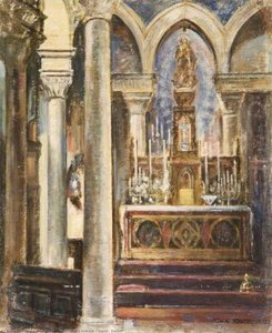 Interior Of Chideock Church, Dorset — John Jowitt
