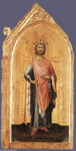 St Ladislaus, King Of Hungary — Simone Martini